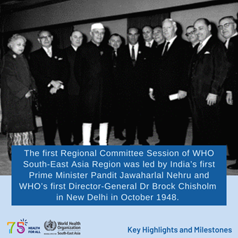 75 years of improving public health